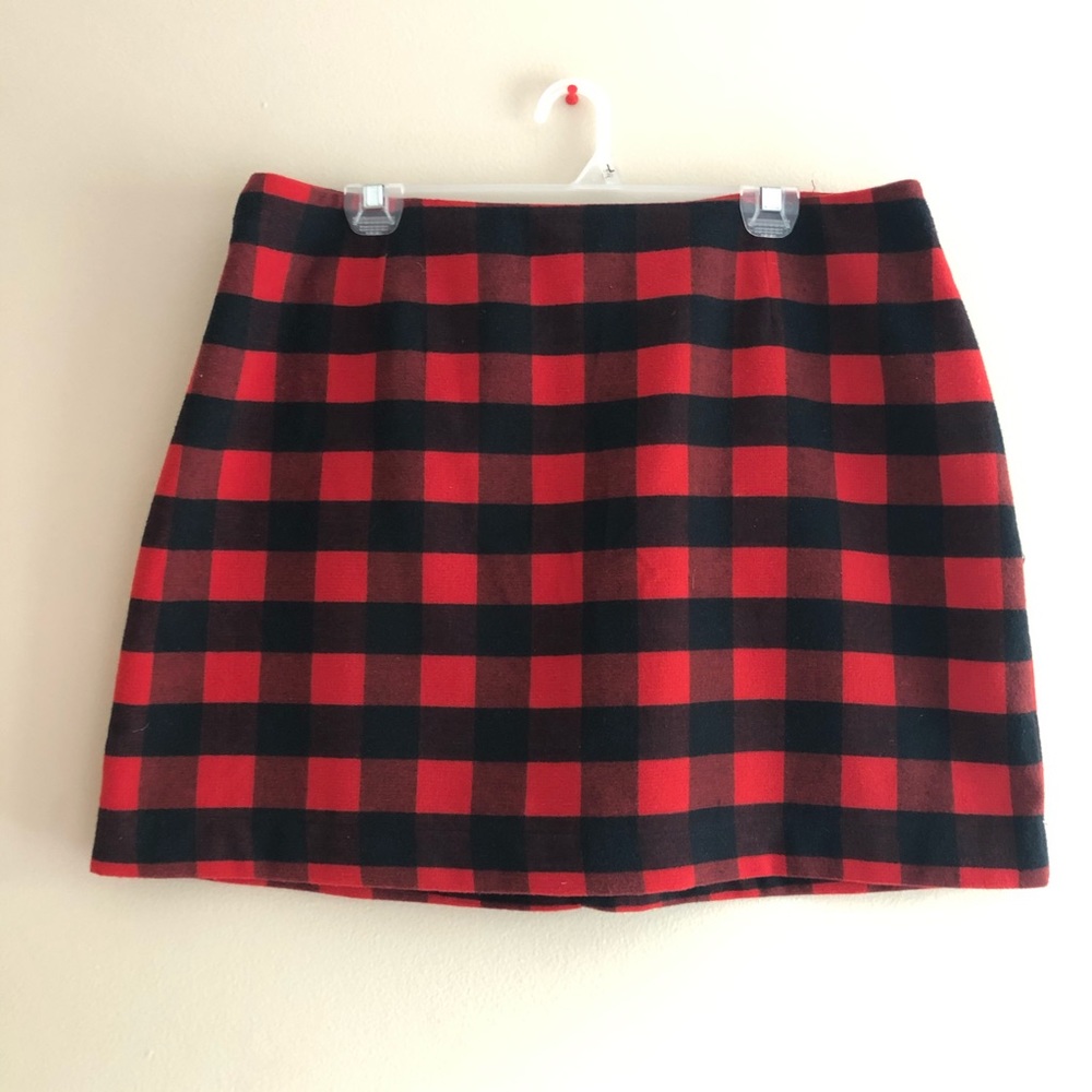 Old Navy Buffalo Plaid Skirt